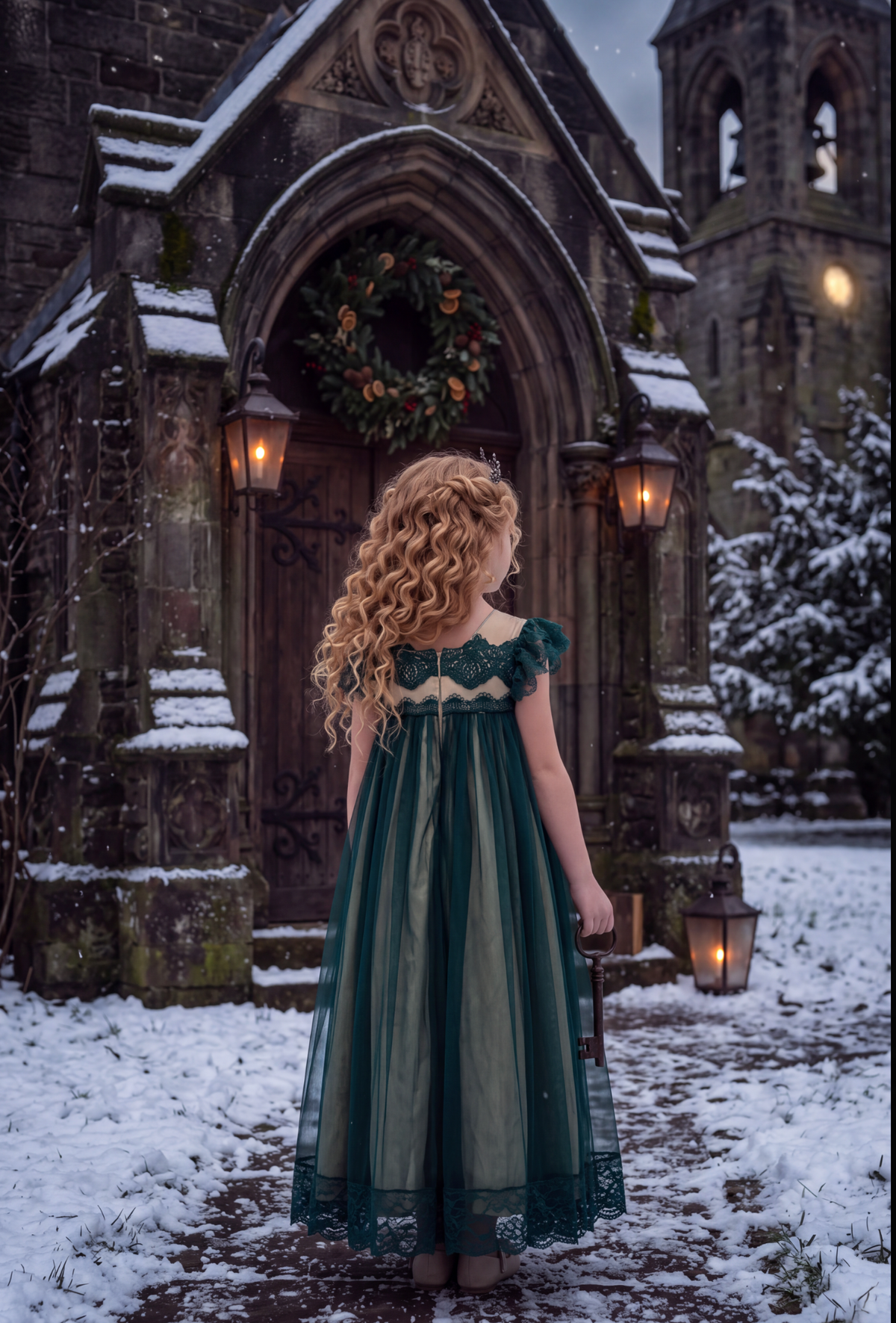 ADRIANA DRESS EMERALD