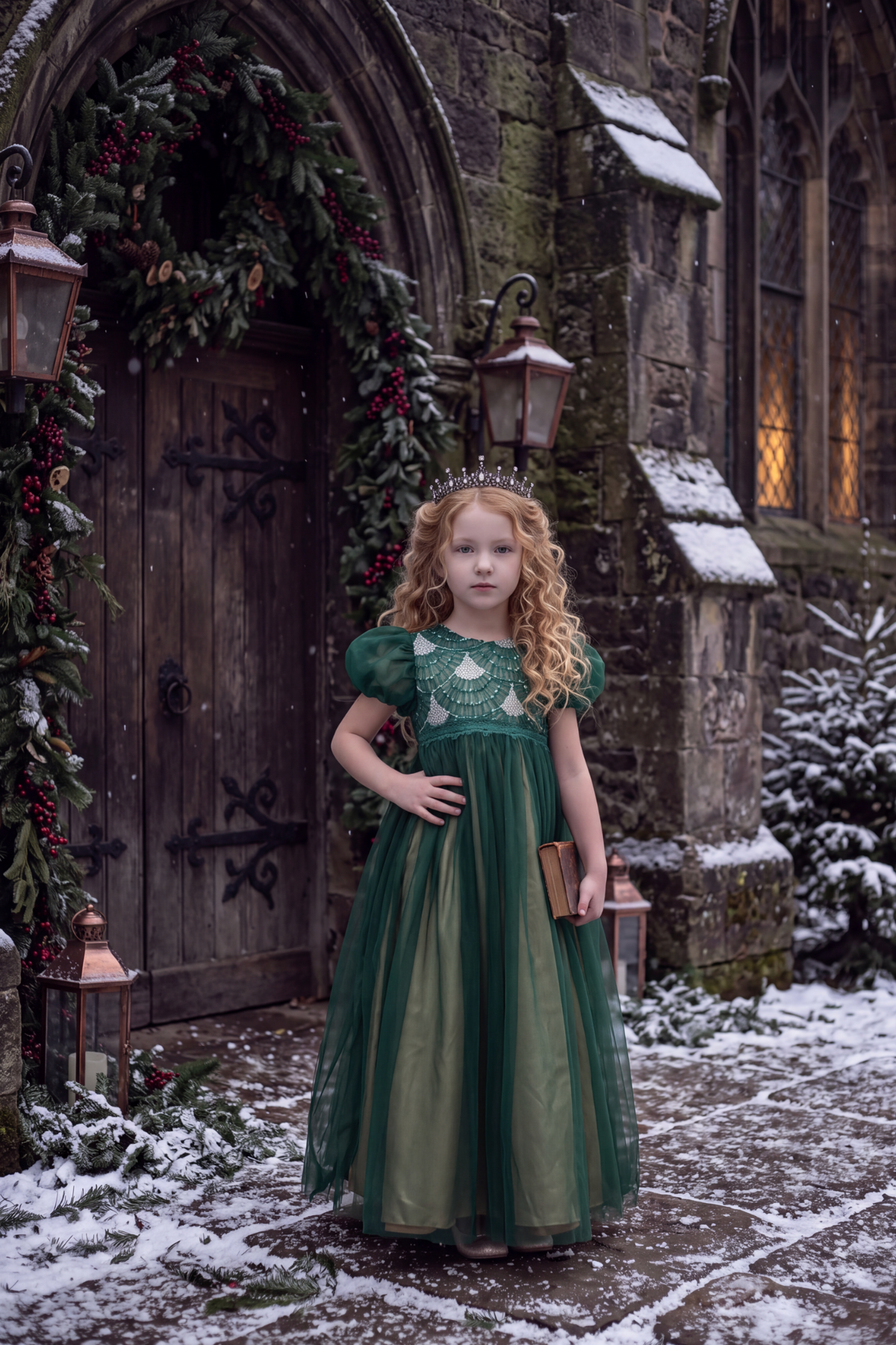 JACQUELINE GOWN EMERALD