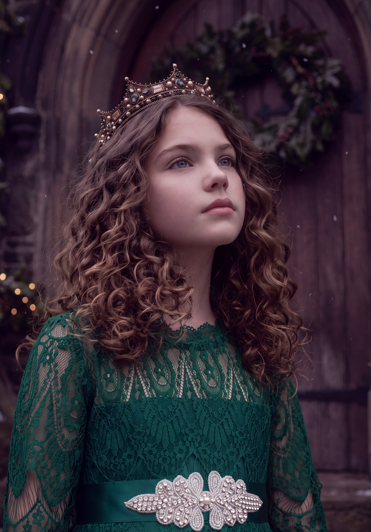 BELLA RAFAELA GOWN EMERALD