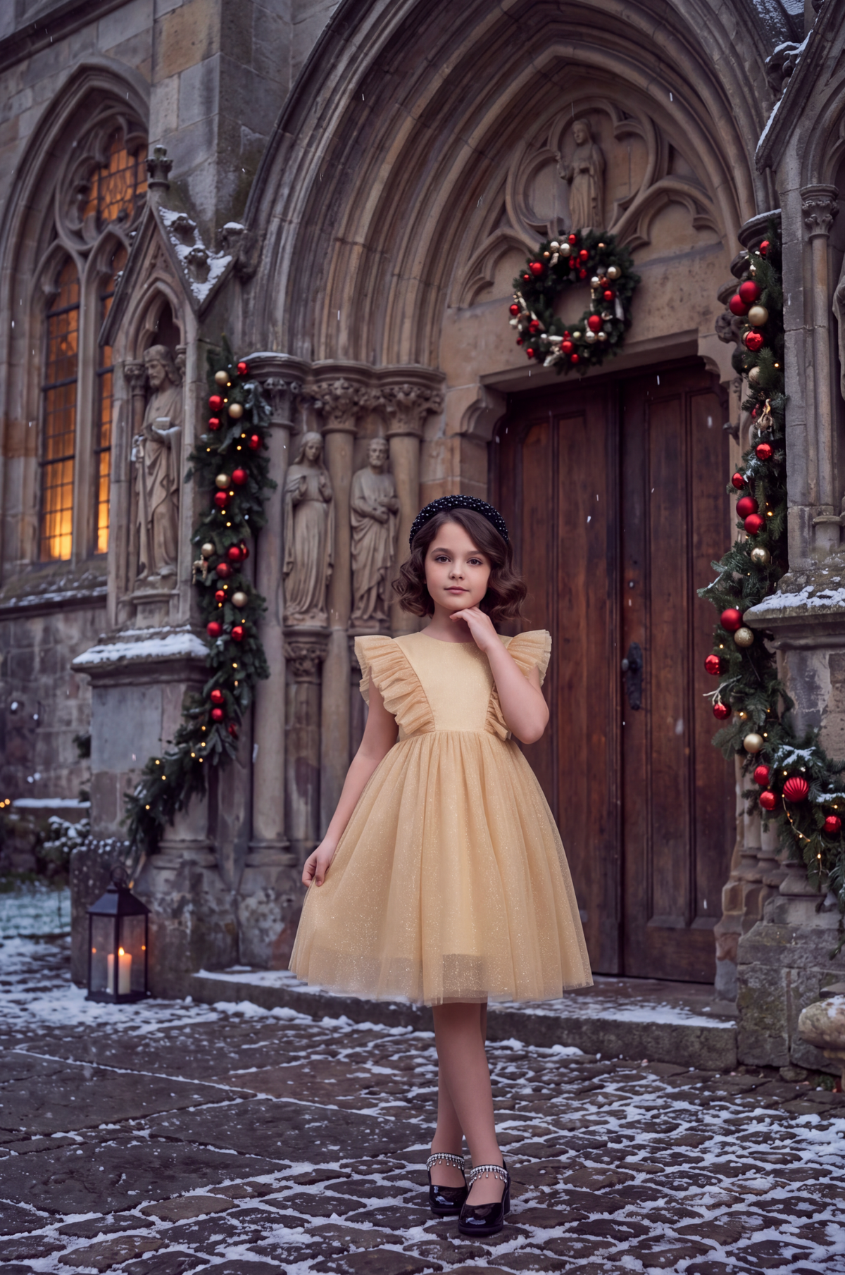 MILLY DRESS CHAMPAGNE