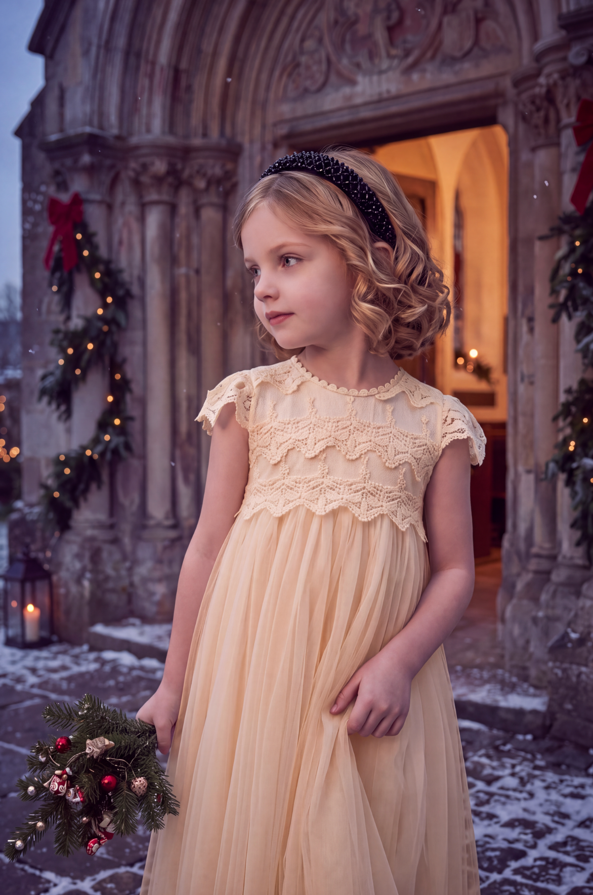 KATRINA DRESS BUTTERSCOTCH