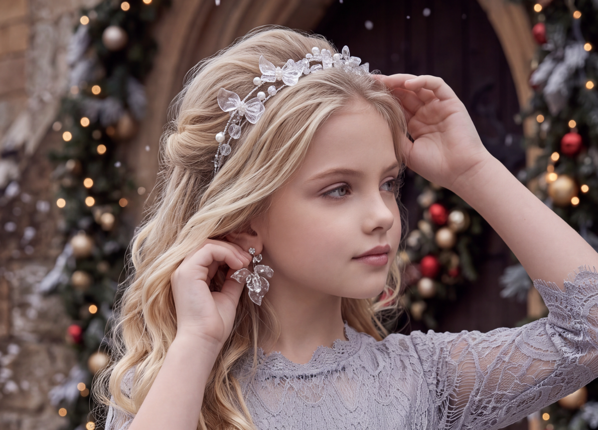 CAMILLA HEADBAND & EARRINGS SET