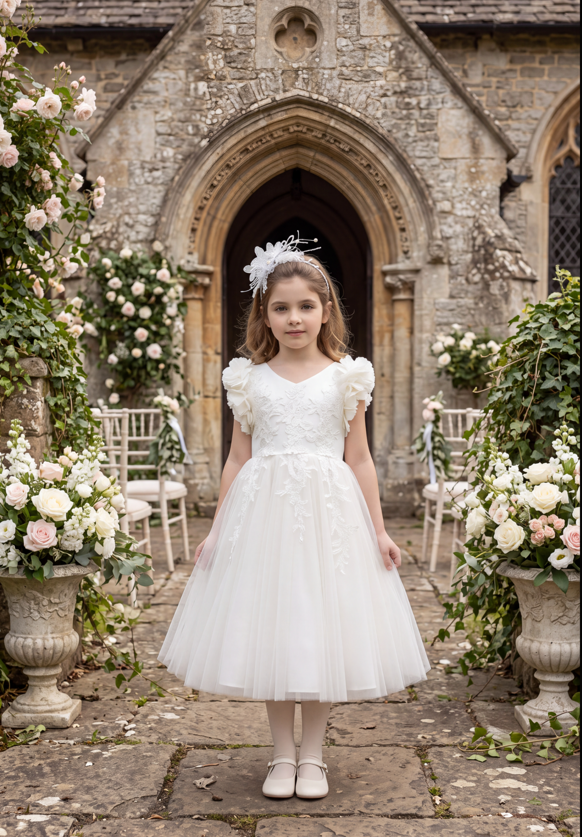 BIANCA DRESS IVORY