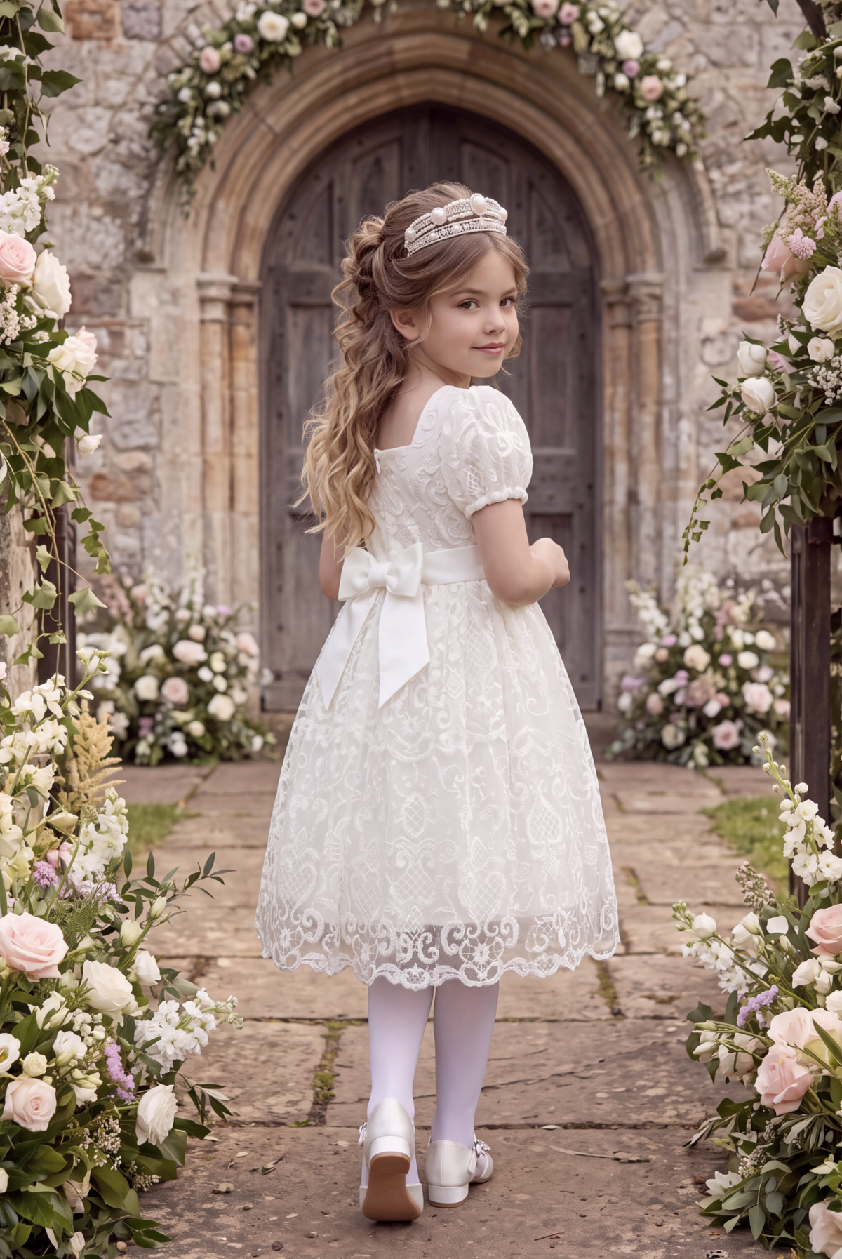ARIELLE DRESS WHITE