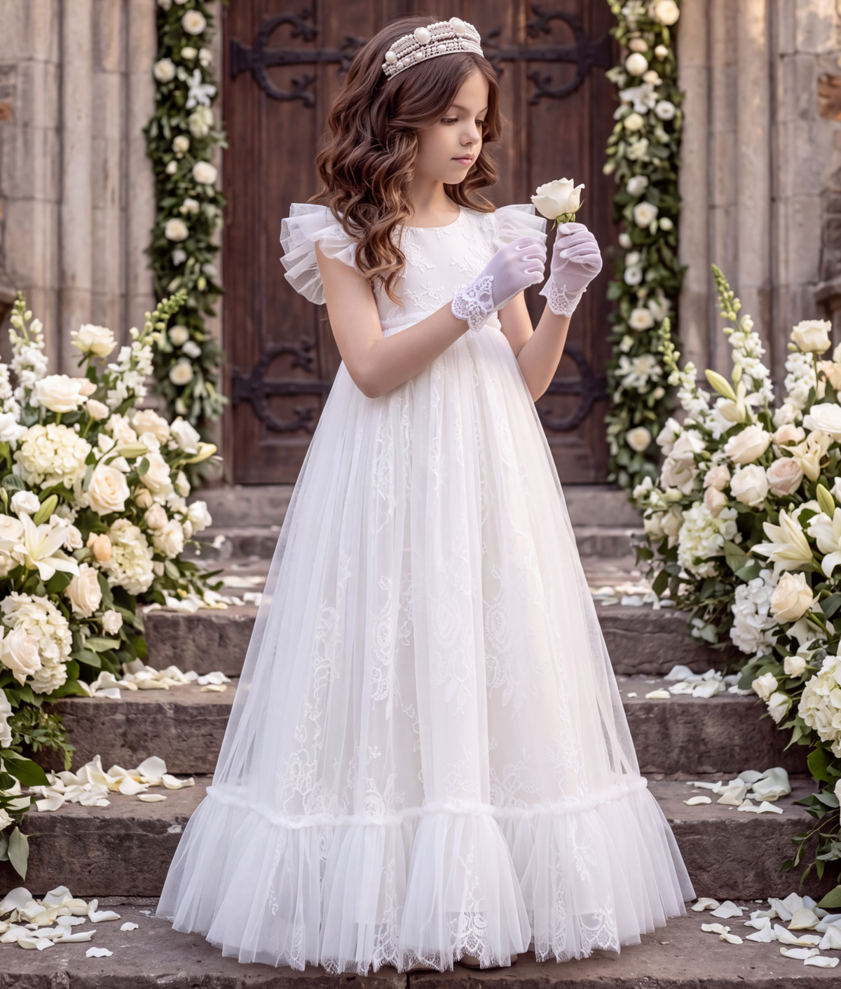 CLARA GOWN WHITE
