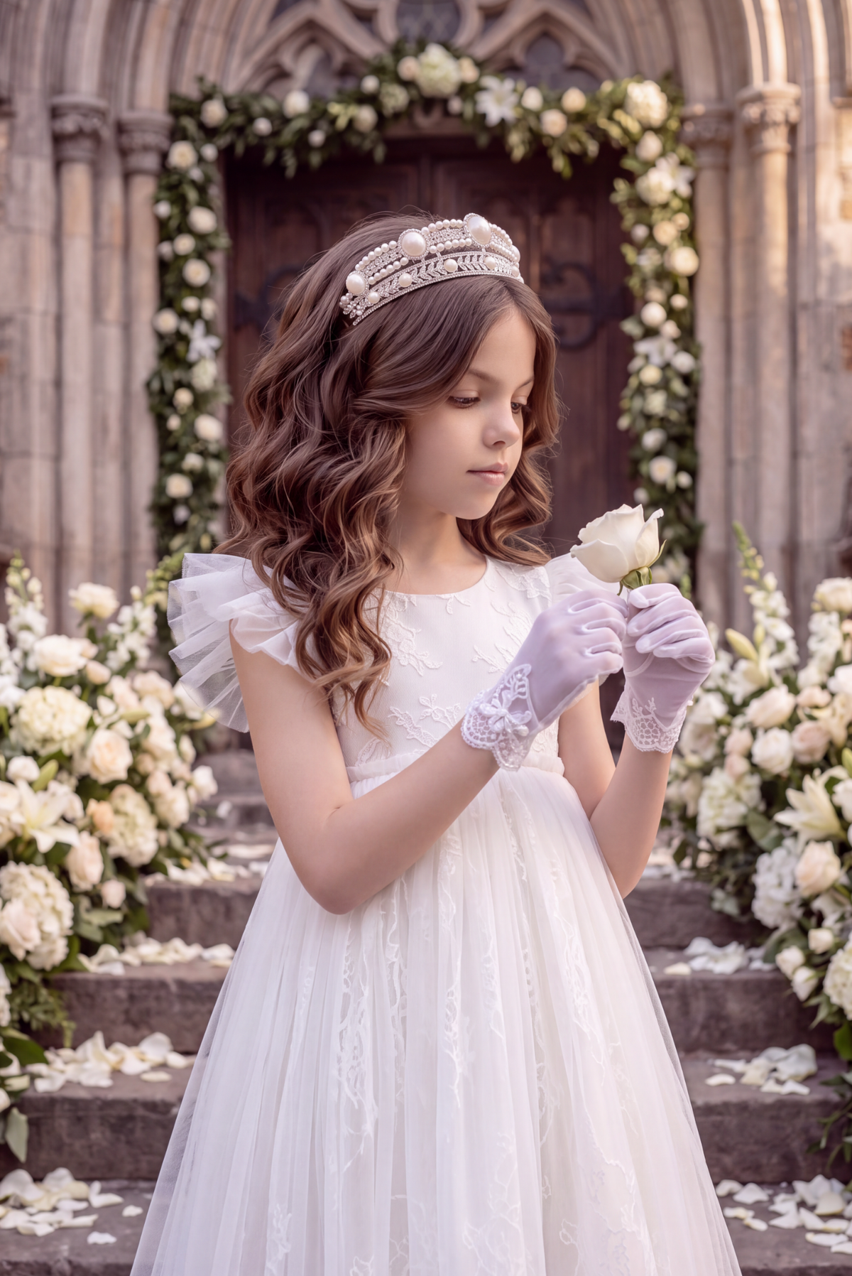 CLARA GOWN WHITE