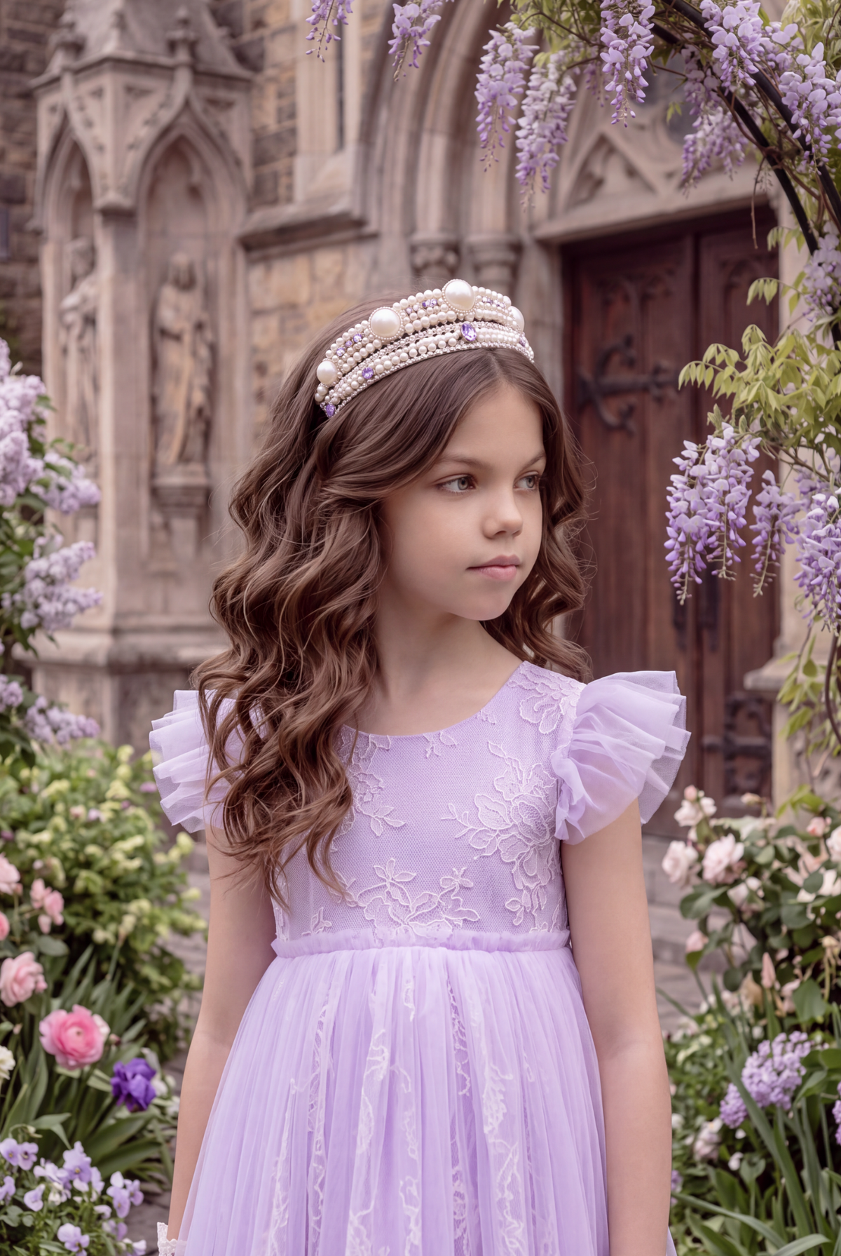 CLARA GOWN LAVENDER