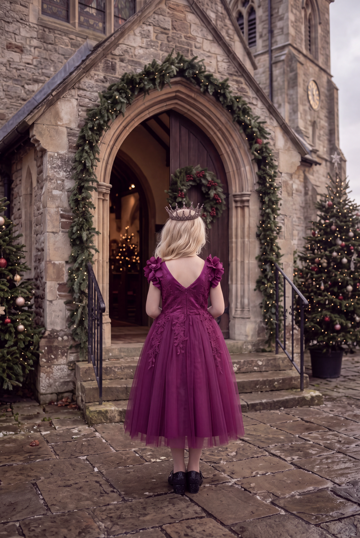BIANCA DRESS ORCHID