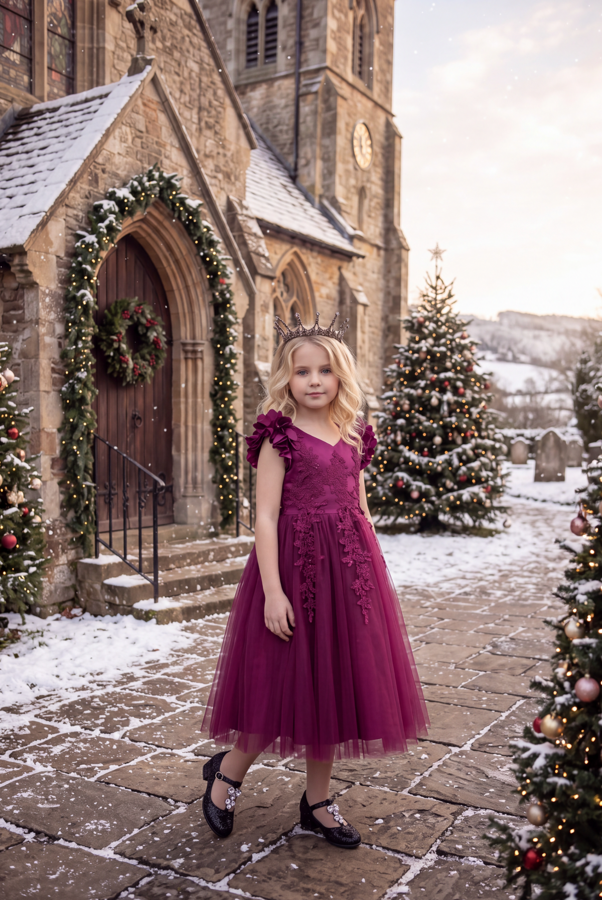 BIANCA DRESS ORCHID