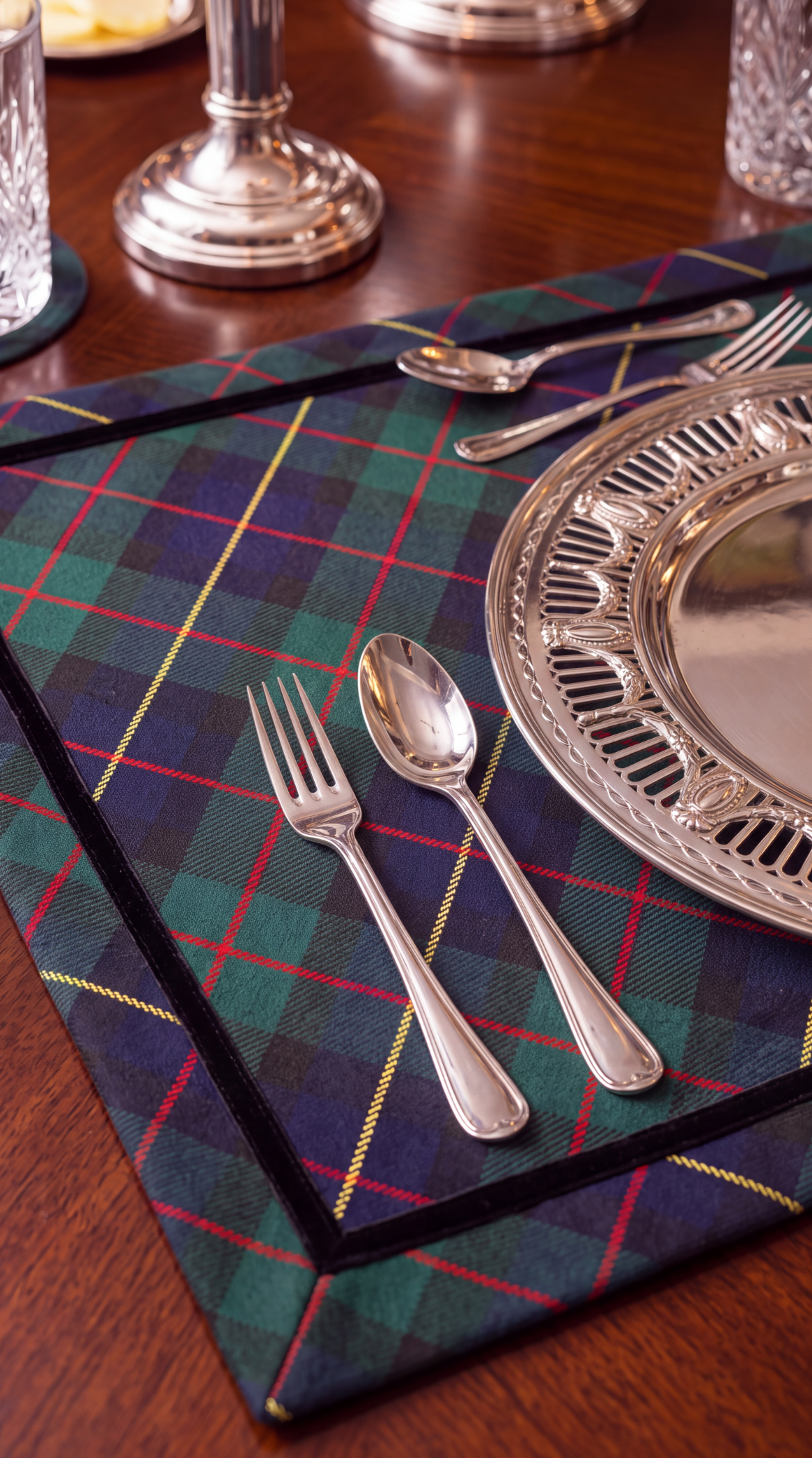 TARTAN PLACEMAT SET OF 4