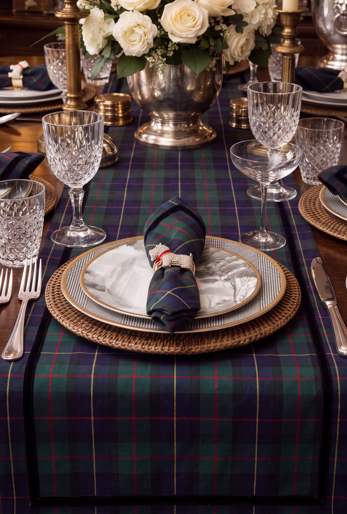 TARTAN TABLE RUNNER