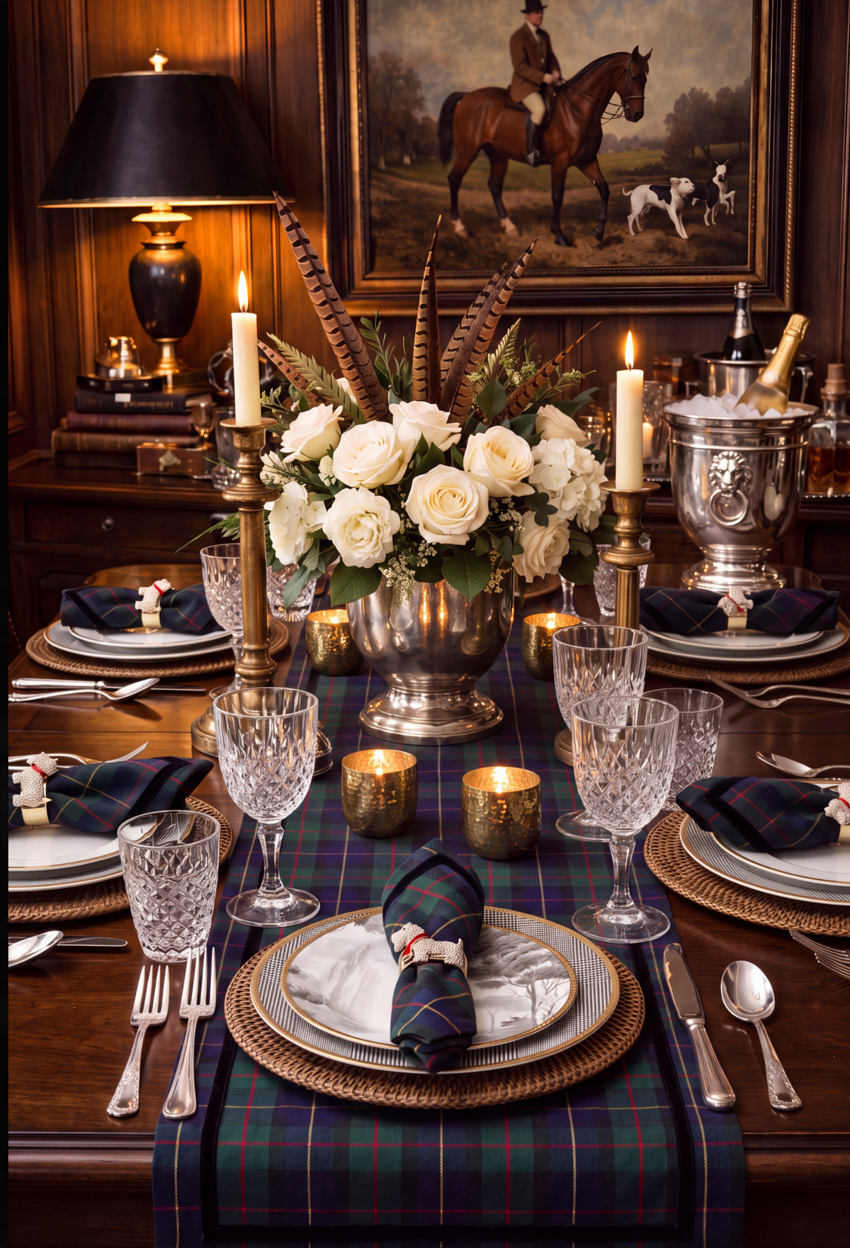 TARTAN TABLE RUNNER