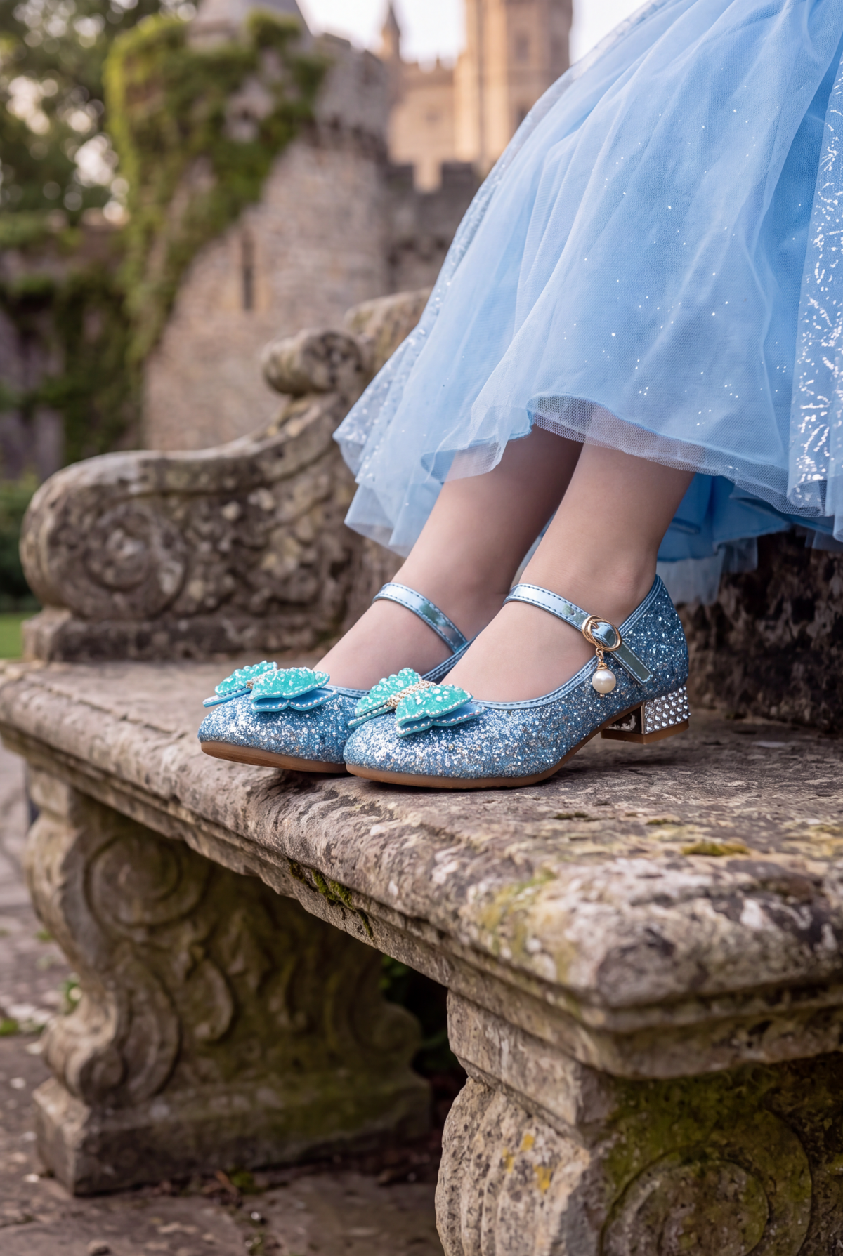 MAGICAL BUTTERFLY SHOE BLUE