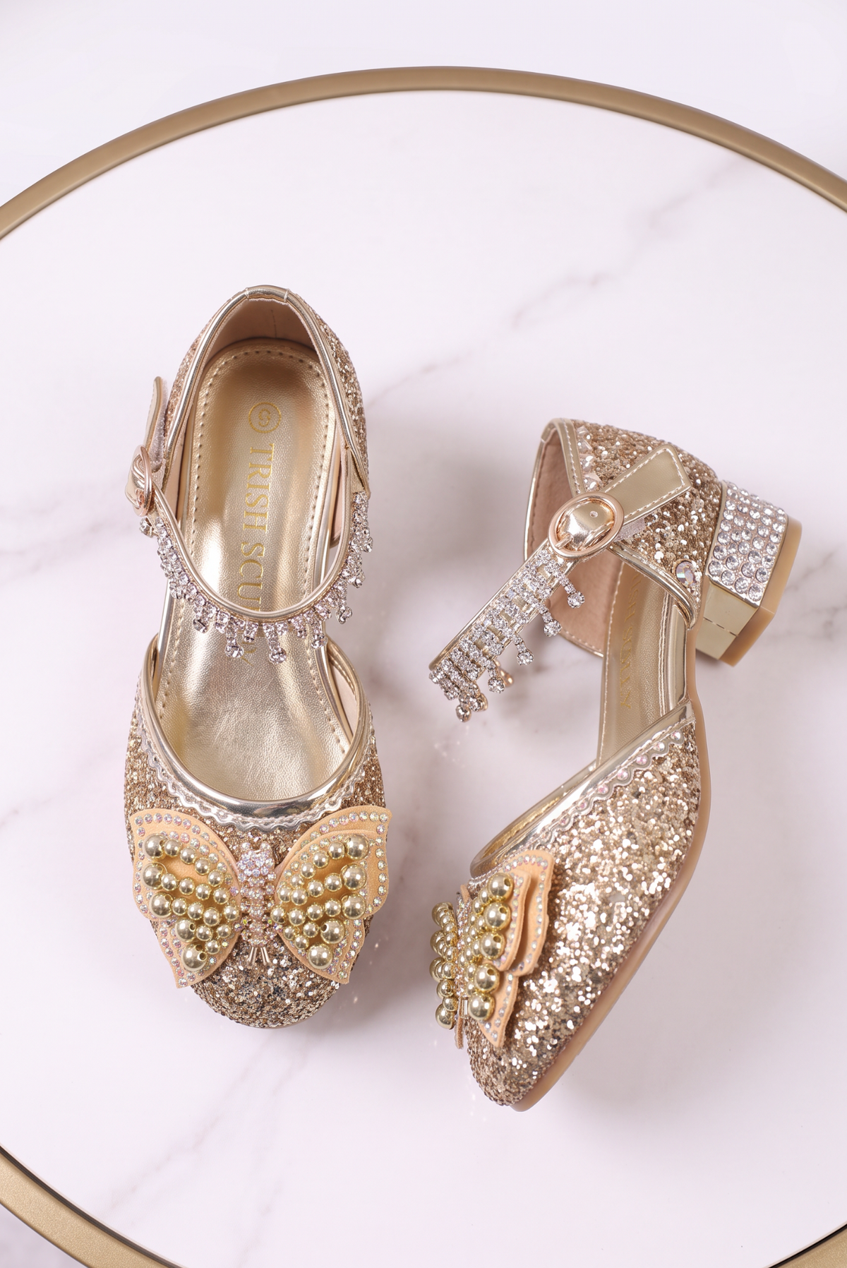 GOLD REGAL PRINCESS SHOE