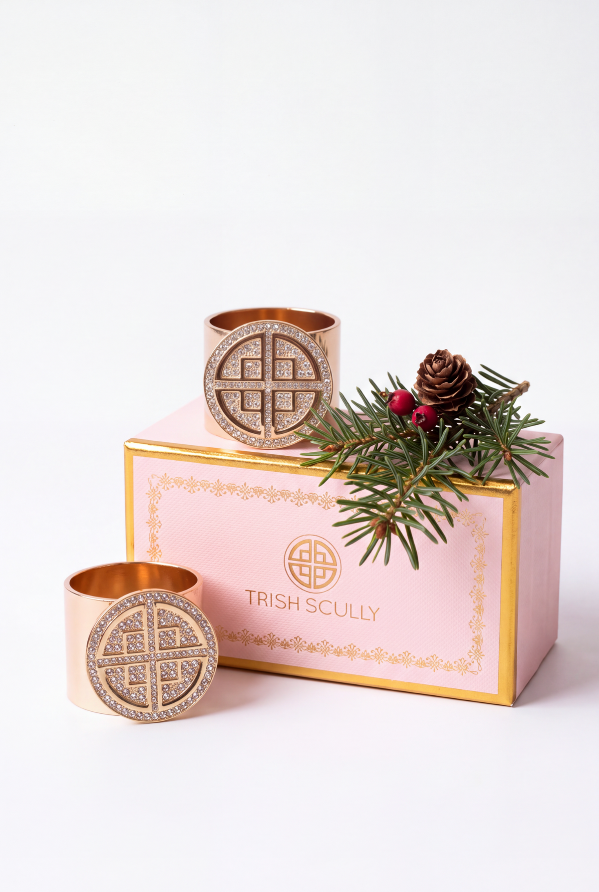 SIGNATURE NAPKIN RING SET OF 2