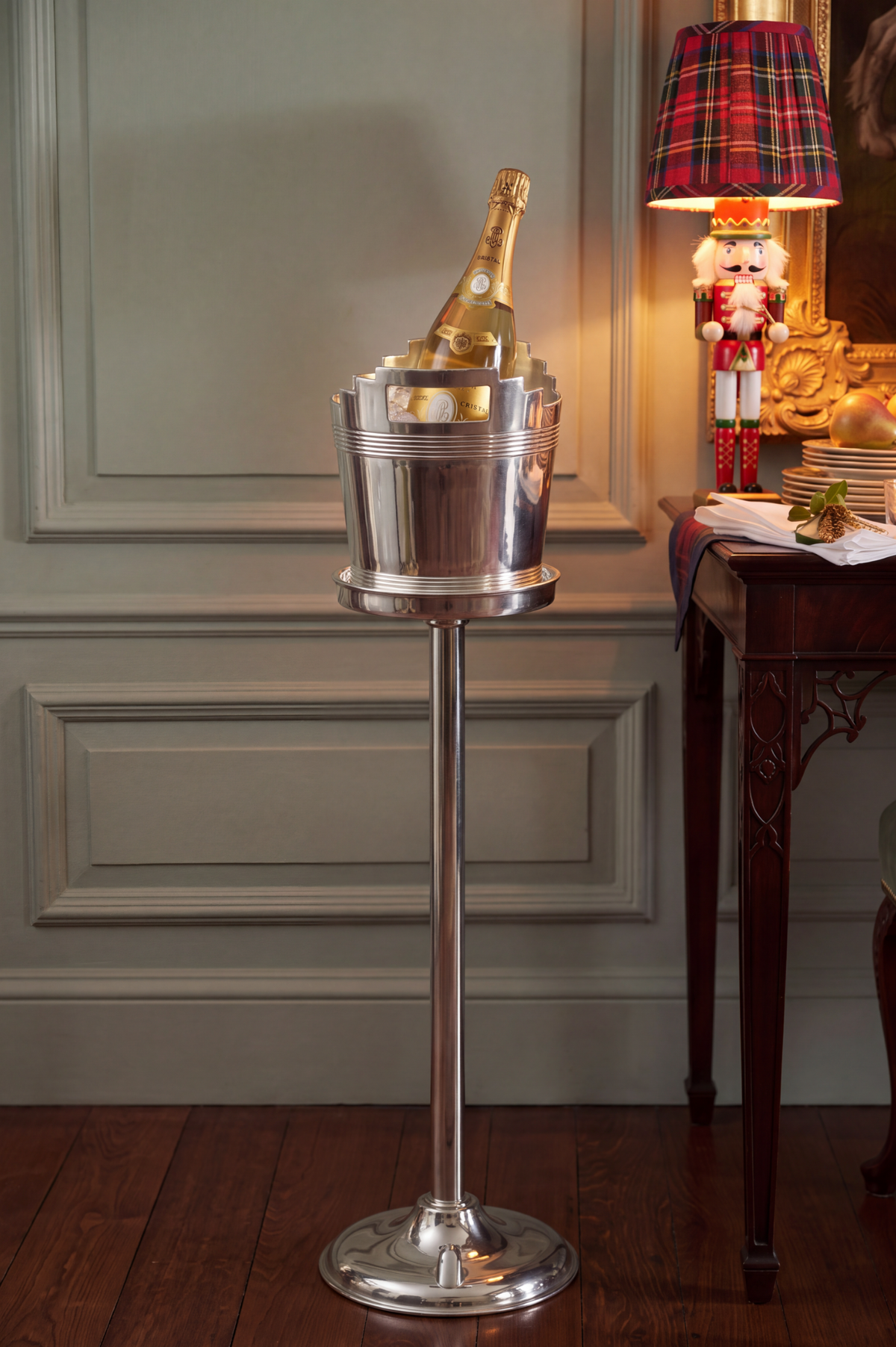 SILVER PLATED UPPINGHAM CHAMPAGNE BUCKET