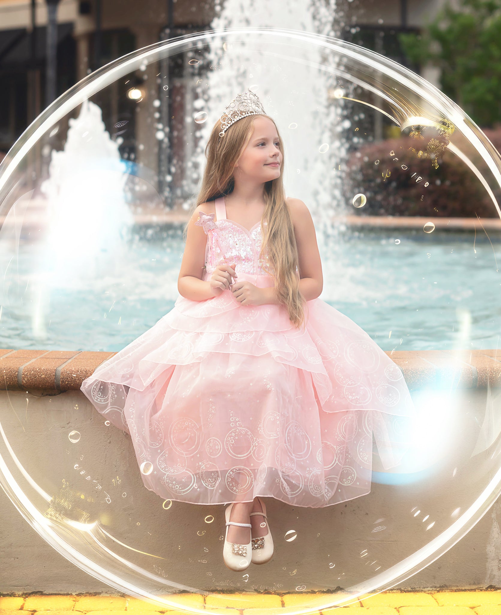 PRINCESS STARBELLE DRESS & WAND SET