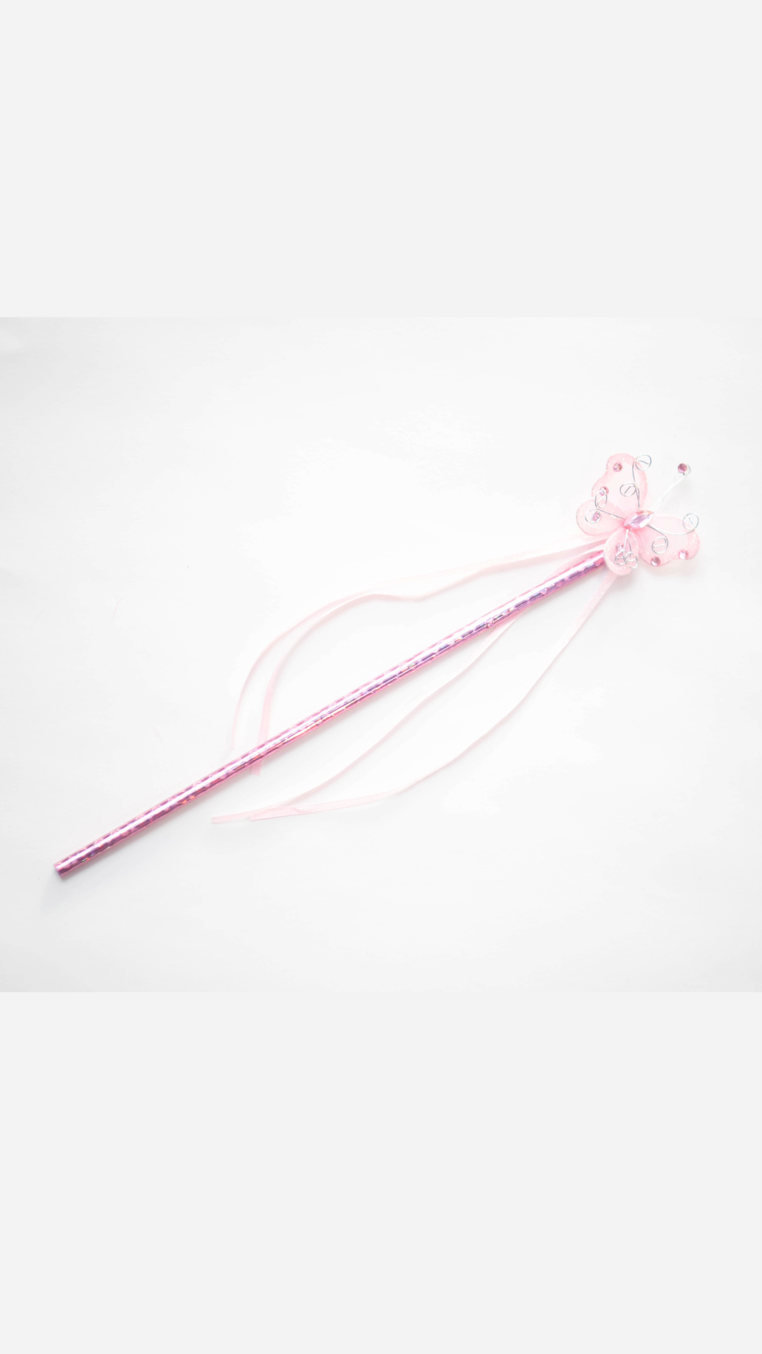 BUTTERFLY WAND PINK