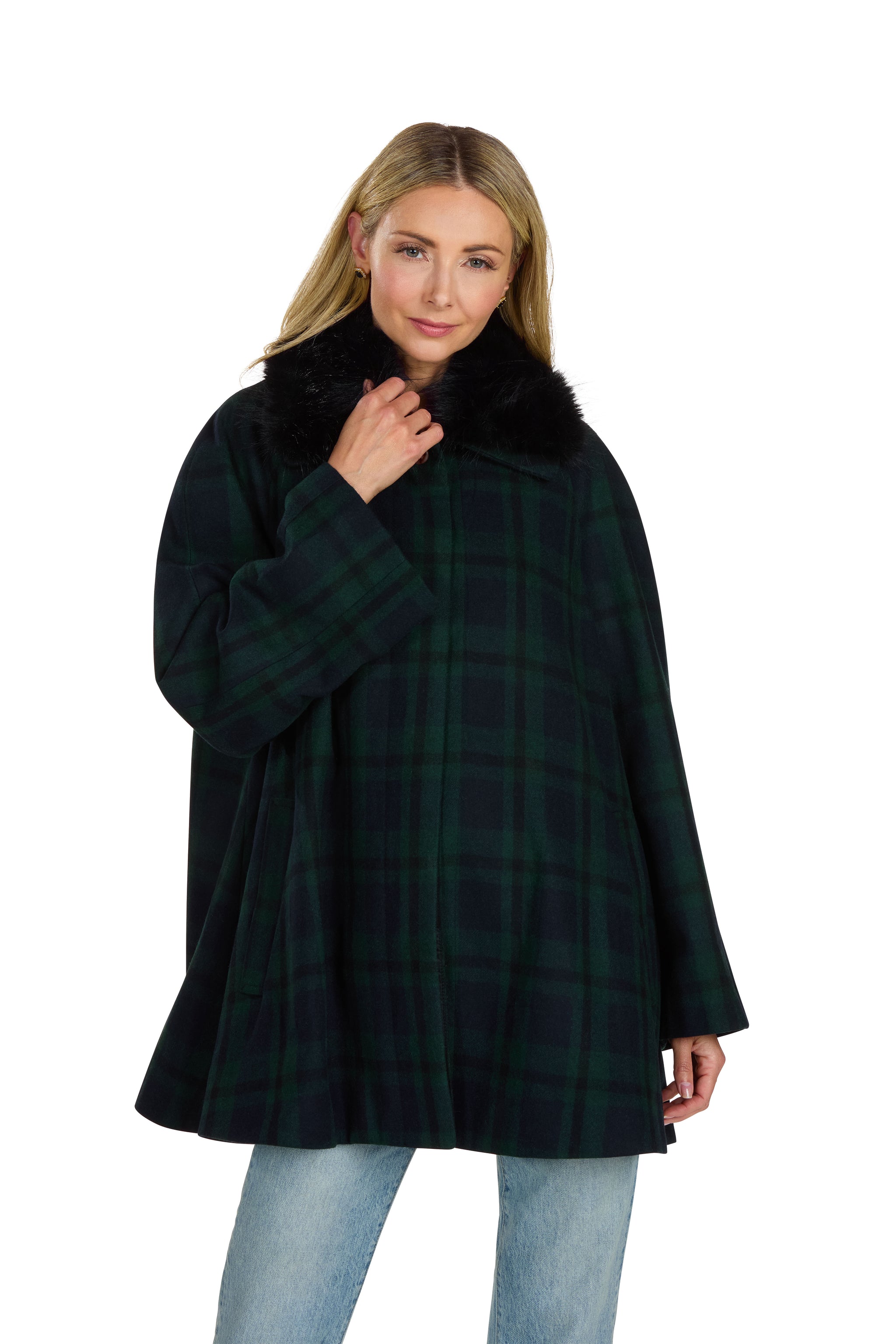 The Verona Wool Wrap Coat