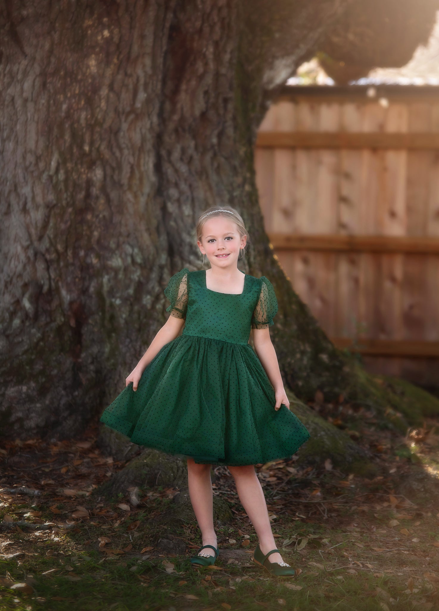 NORALEE DRESS EMERALD