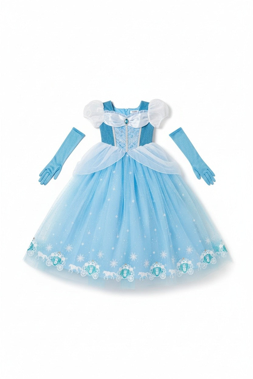 PRINCESS LUCIENNE DRESS & GLOVES SET