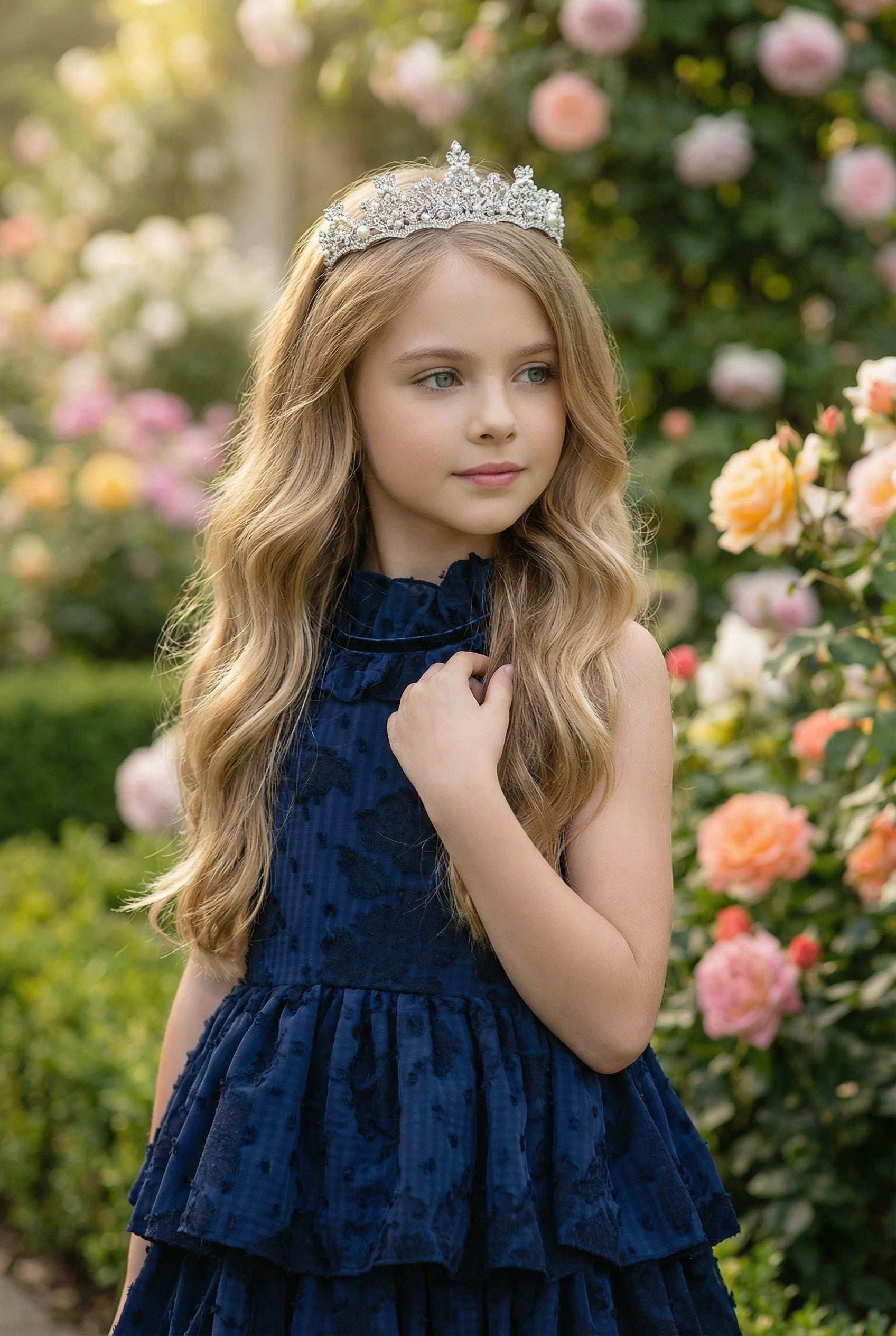 JOELLE DRESS NAVY