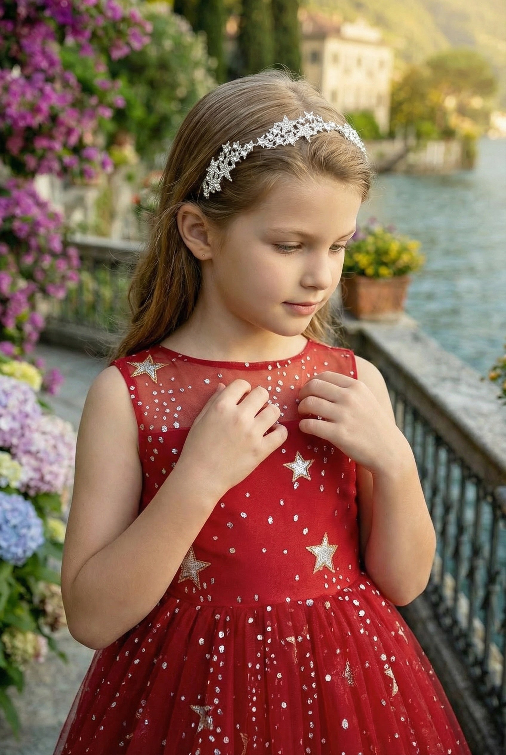 ANTOINETTE GOWN CRIMSON