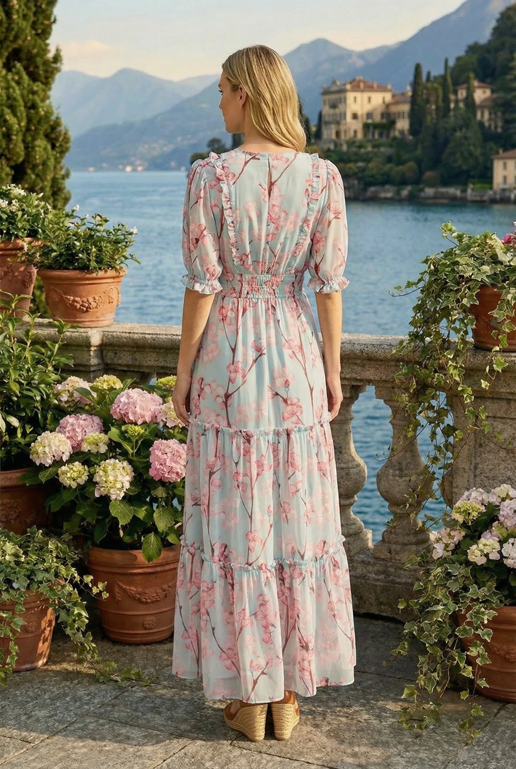 CAPUCINE DRESS CHERRY BLOSSOM