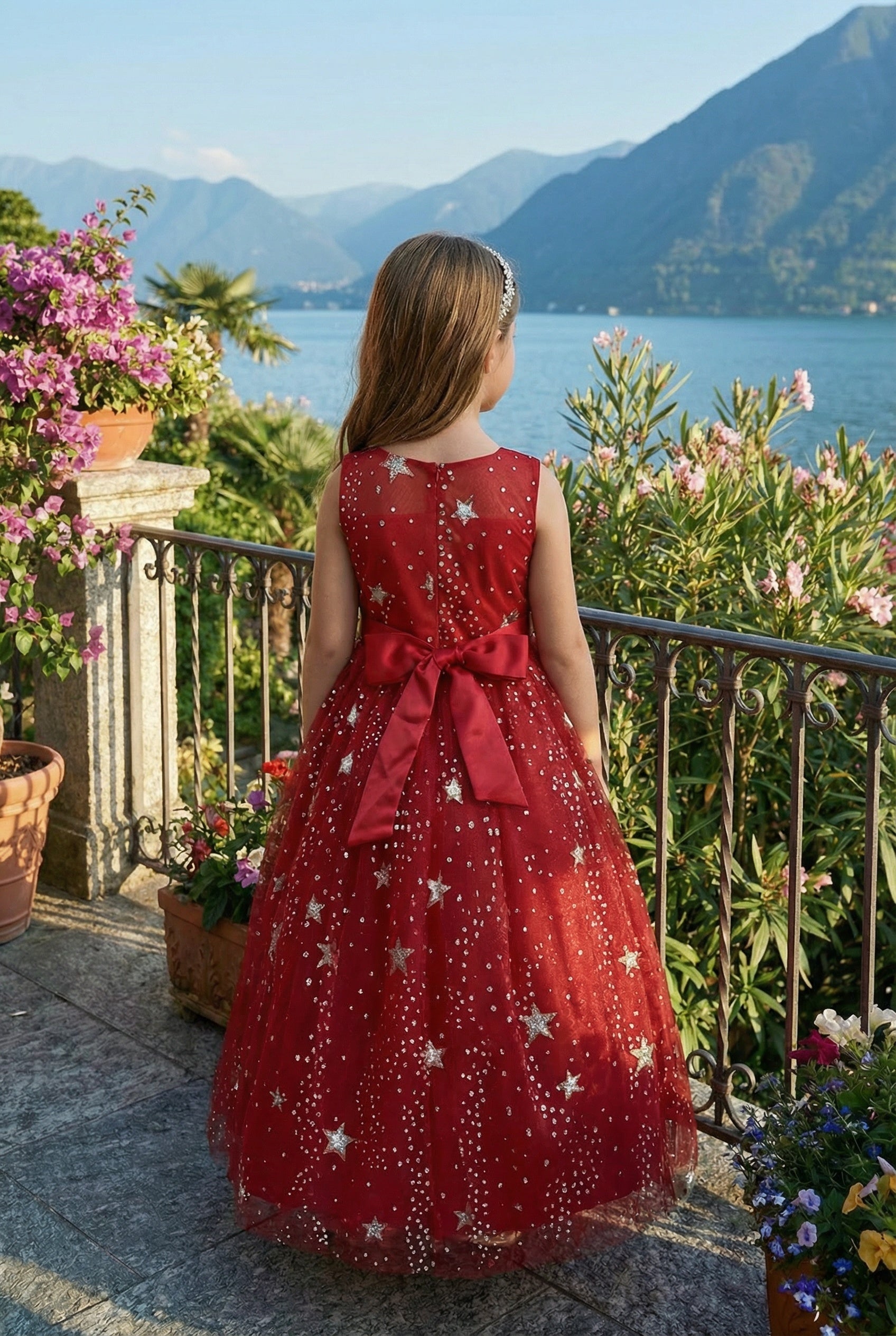 ANTOINETTE GOWN CRIMSON