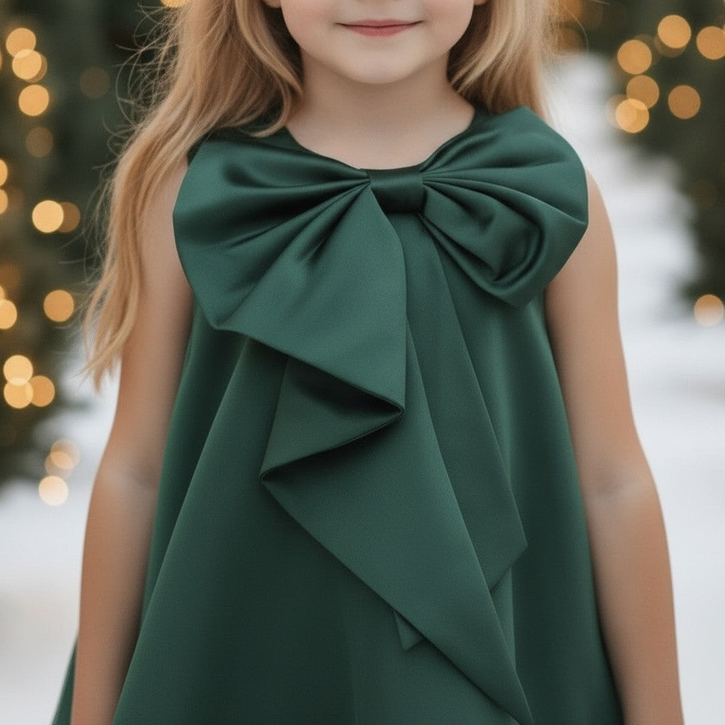 LUCIA DRESS EMERALD