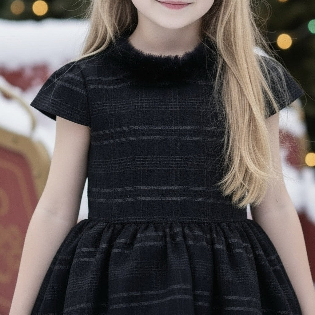 EVANGELINE DRESS BLACK