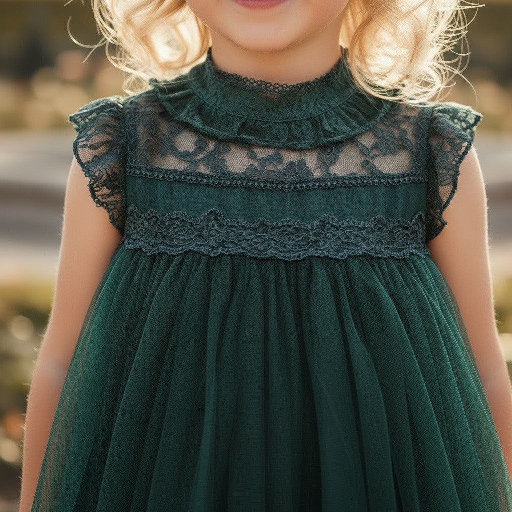 ALLESSANDRA DRESS EMERALD