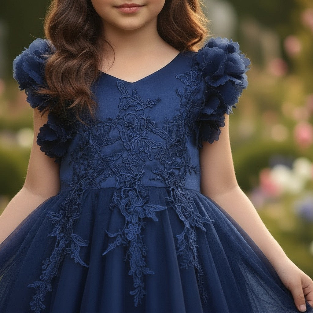 BIANCA GOWN NAVY