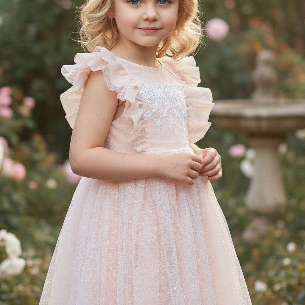 CAROLINA DRESS BLUSH PINK