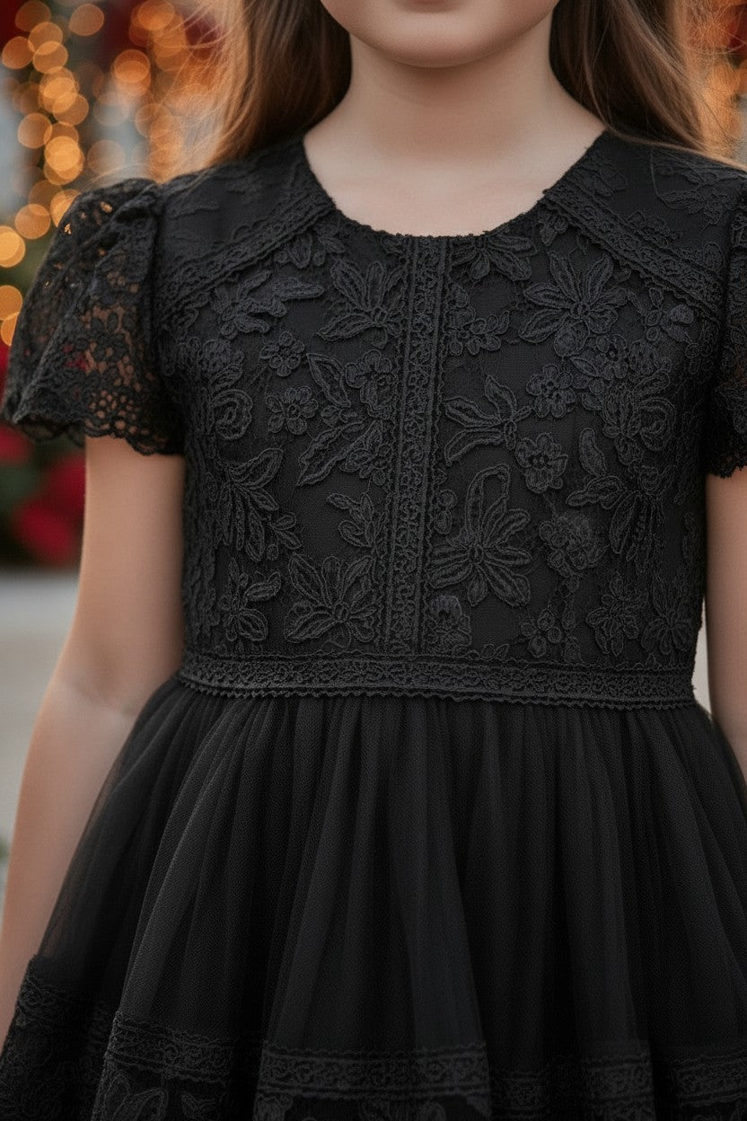 CATERINA DRESS BLACK