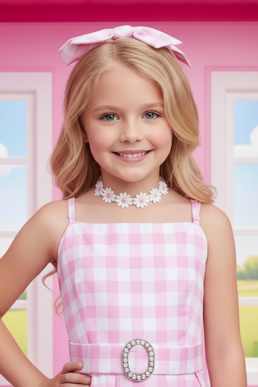 GINGHAM QUEEN 4 PC SET.