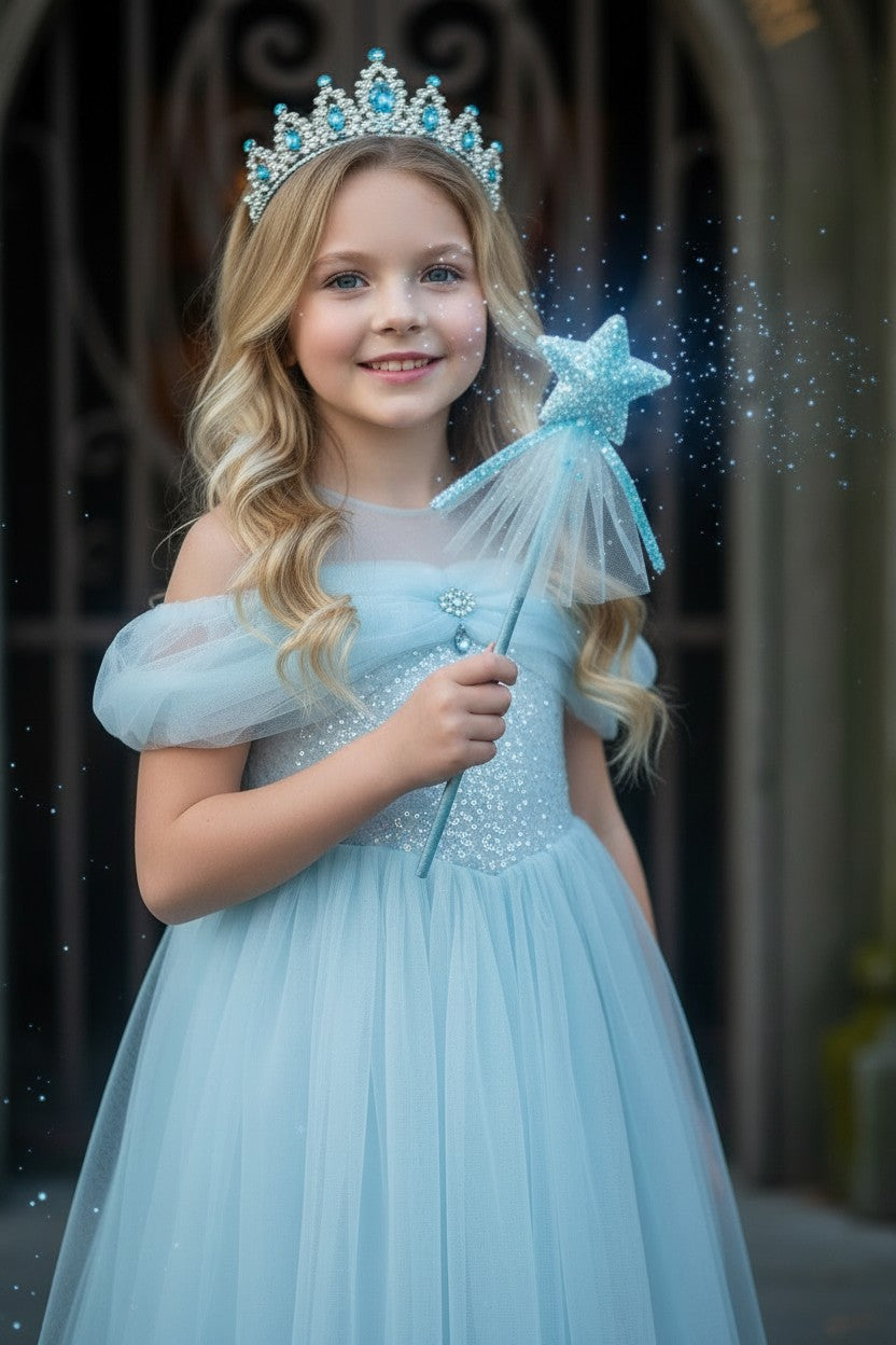 PRINCESS NATALIA TIARA BLUE