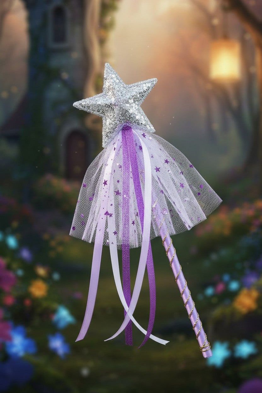 SHOOTING STAR WAND PURPLE