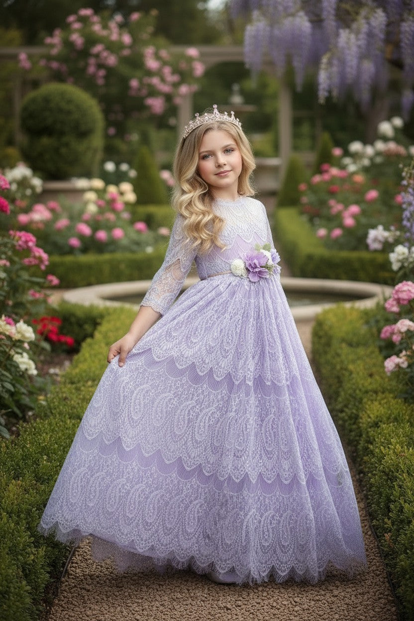 BELLA RAFAELA GOWN LAVENDER