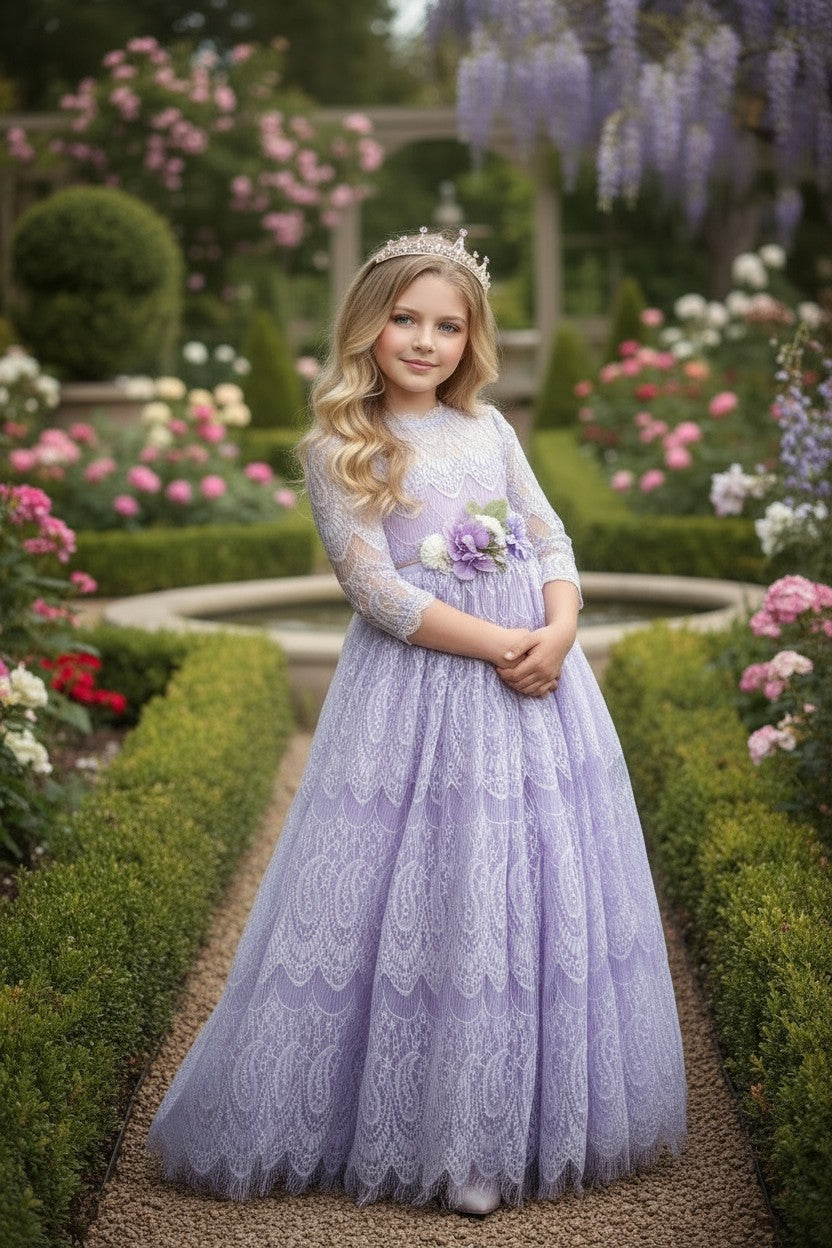 BELLA RAFAELA GOWN LAVENDER
