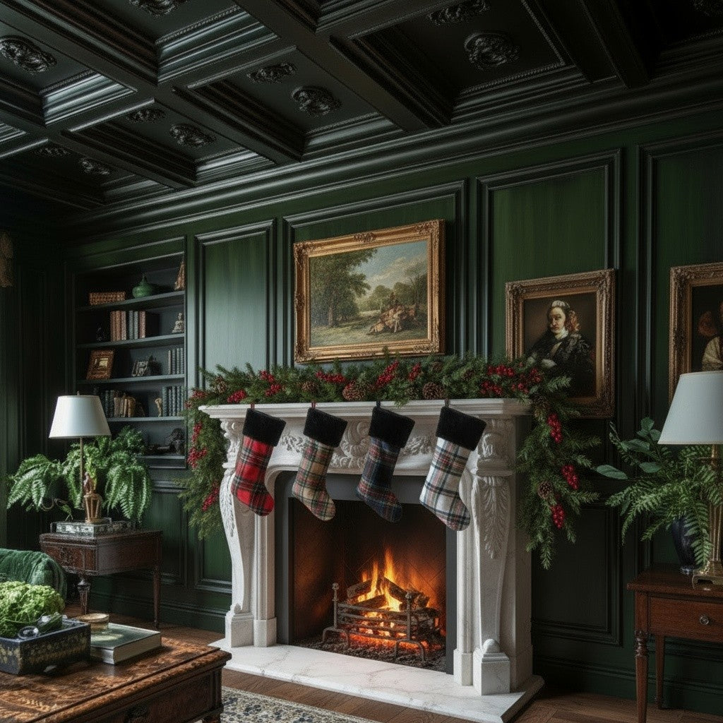 ST. ANDREWS TARTAN STOCKING CRIMSON