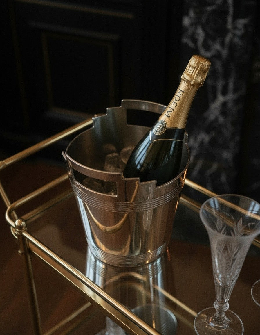 SILVER PLATED UPPINGHAM CHAMPAGNE BUCKET