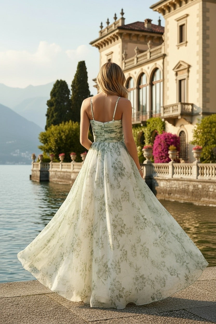 KENLEY GOWN GREEN