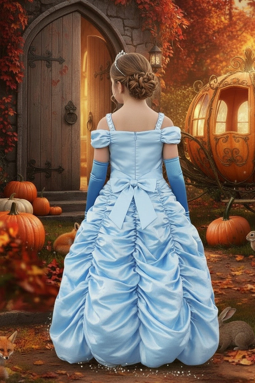 PRINCESS CAROLINE GOWN & GLOVE SET