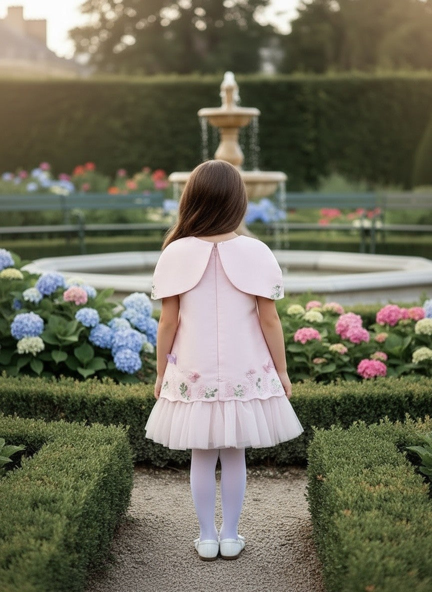 EMERY DRESS & CAPELET SET