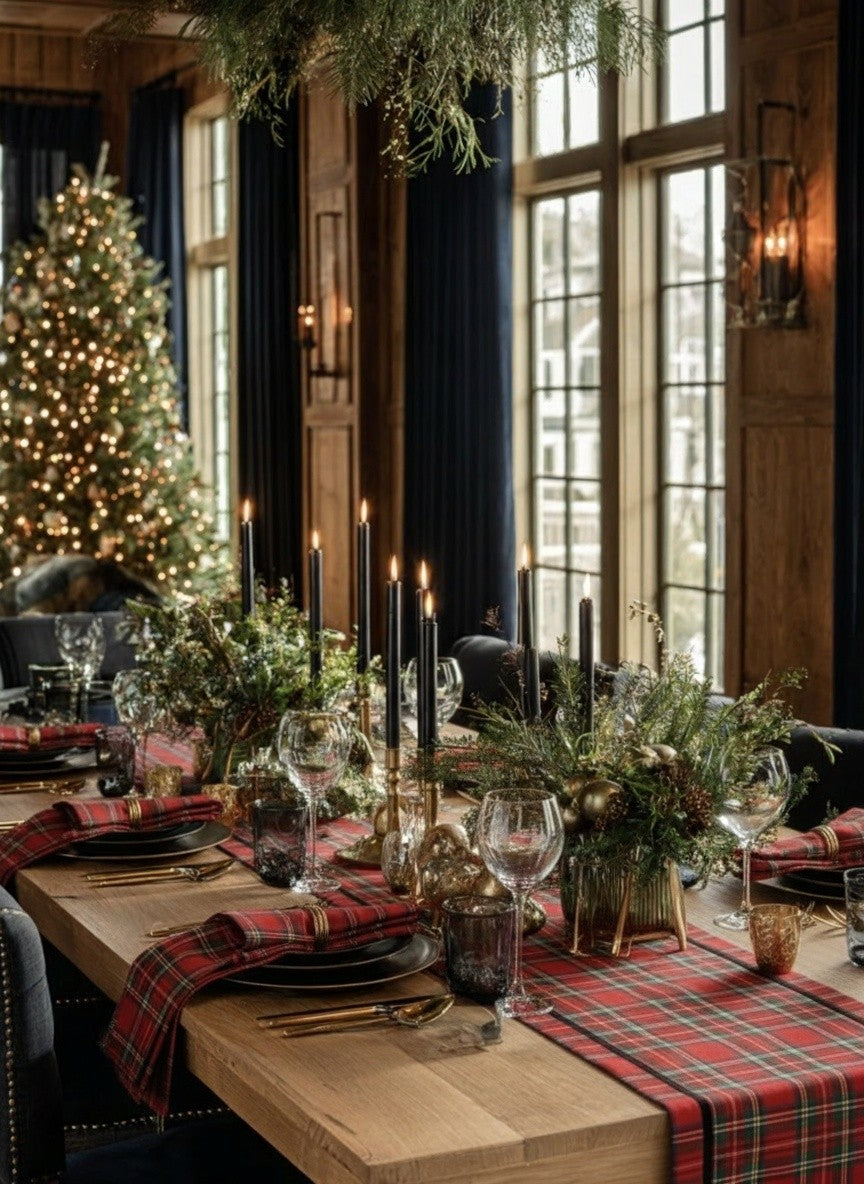 ROYAL STEWART TARTAN NAPKIN SET OF 4