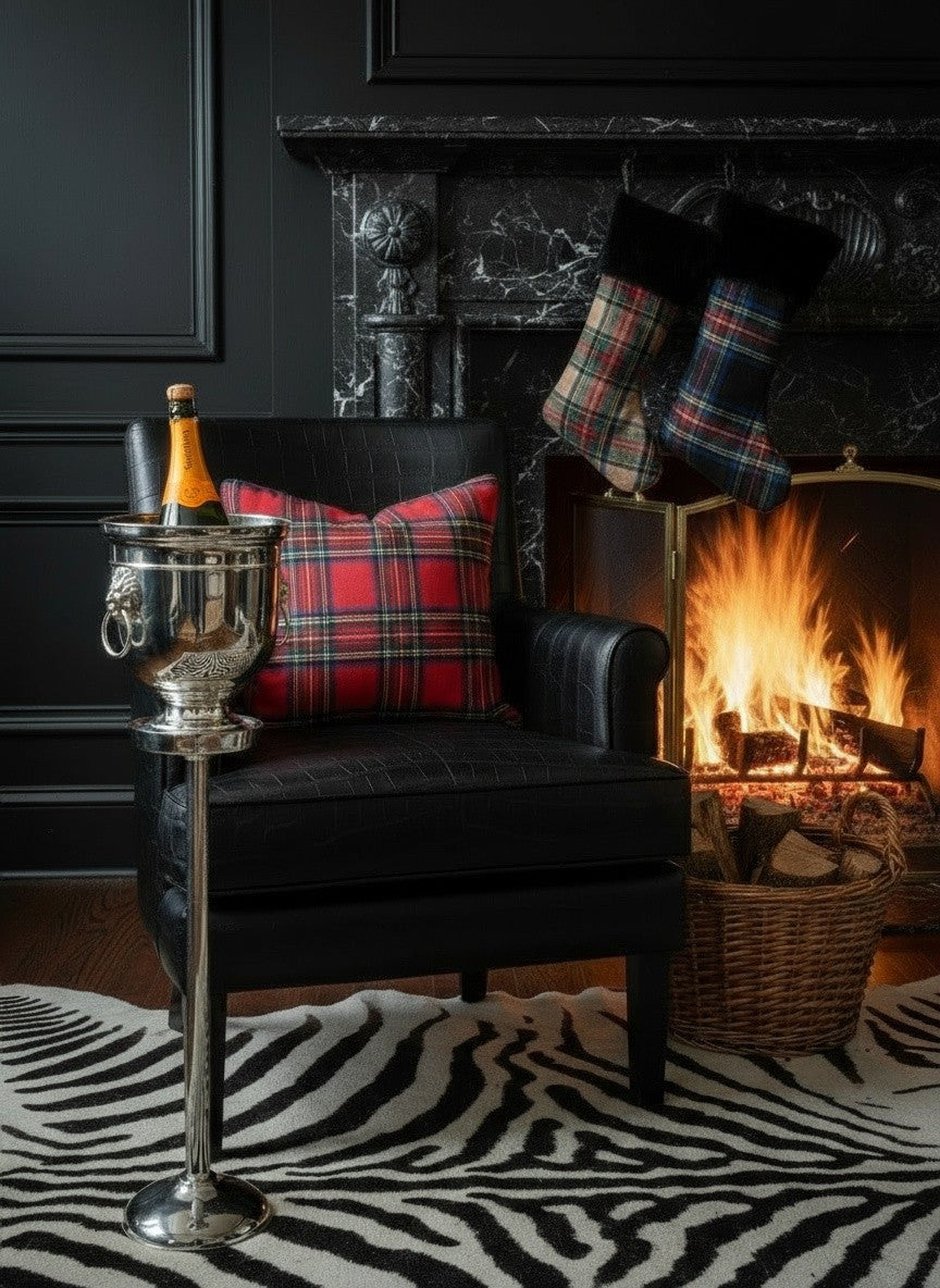 SILVER PLATED BRADFORD CHAMPAGNE BUCKET STAND