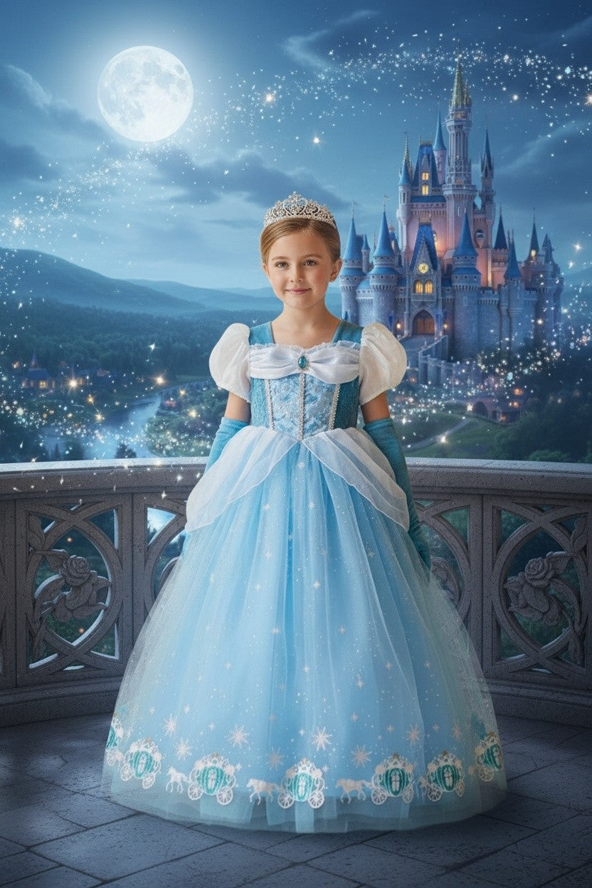 PRINCESS LUCIENNE DRESS & GLOVES SET