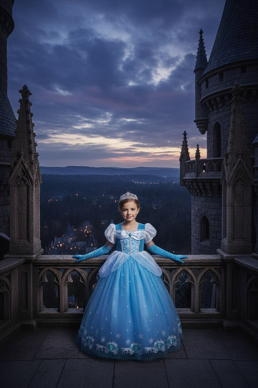 PRINCESS LUCIENNE DRESS & GLOVES SET