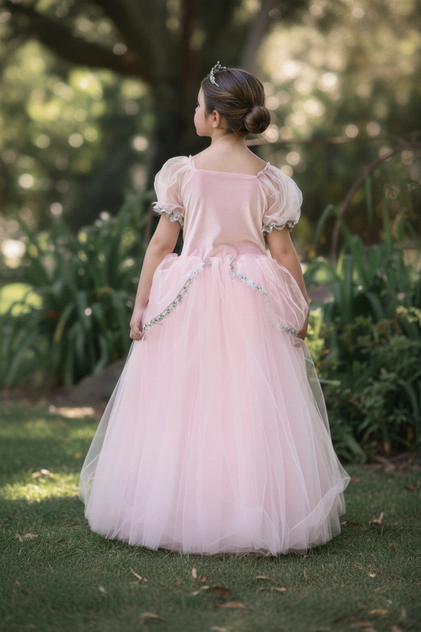 PRINCESS GLINDA DRESS & WAND SET